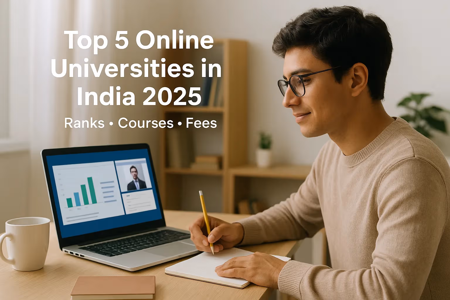 Top 5 Online Universities in India 2025: Ranks, Courses & Fee