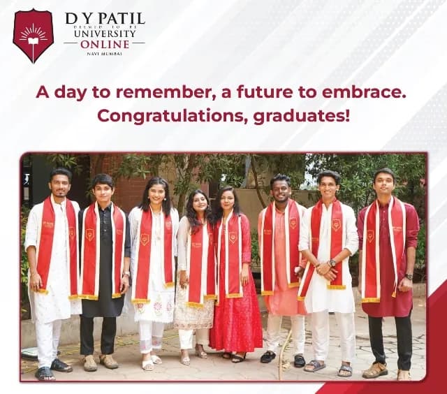 DY Patil University Online Convocation