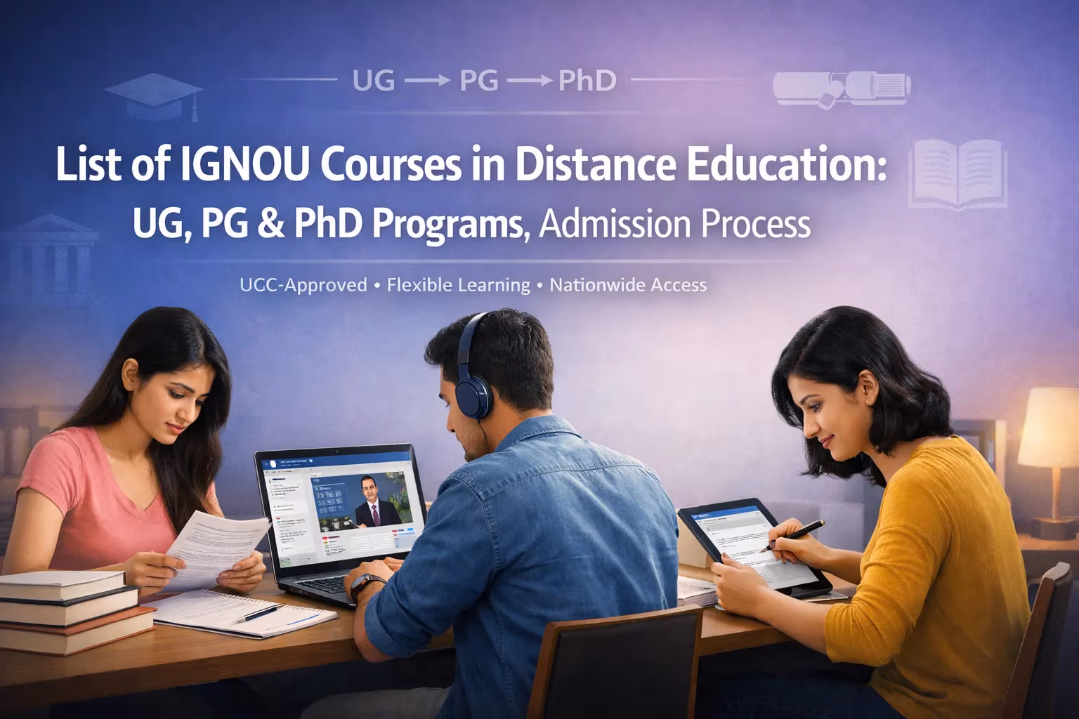 List of IGNOU Courses in Distance Education